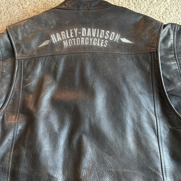 HARLEY DAVIDSON MOTORCYCLES leather jacket - Picture 9 of 16